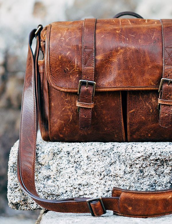 빈티지 가죽가방 브라운